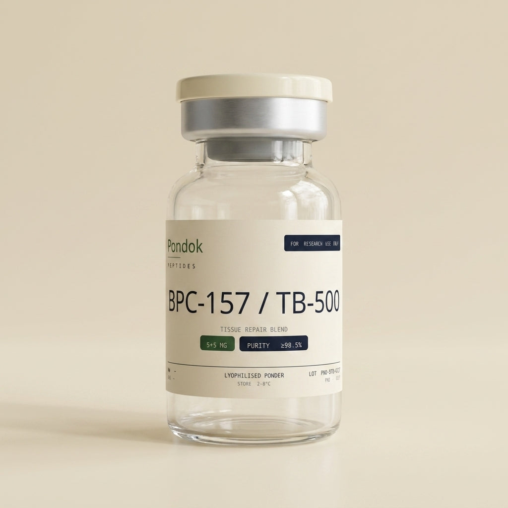 BPC-157 / TB-500 Mix — Research Peptide Blend (Lyophilised, HPLC ≥99%) 20mg blend vial